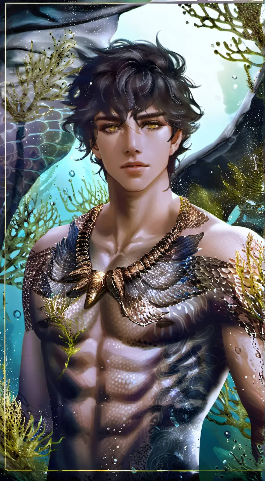 ai character: Luke Castellan  background