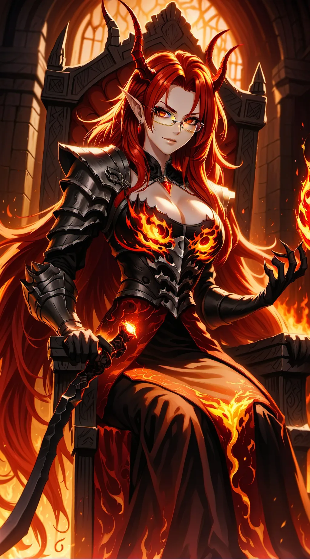 ai character: Shin Raelza  background