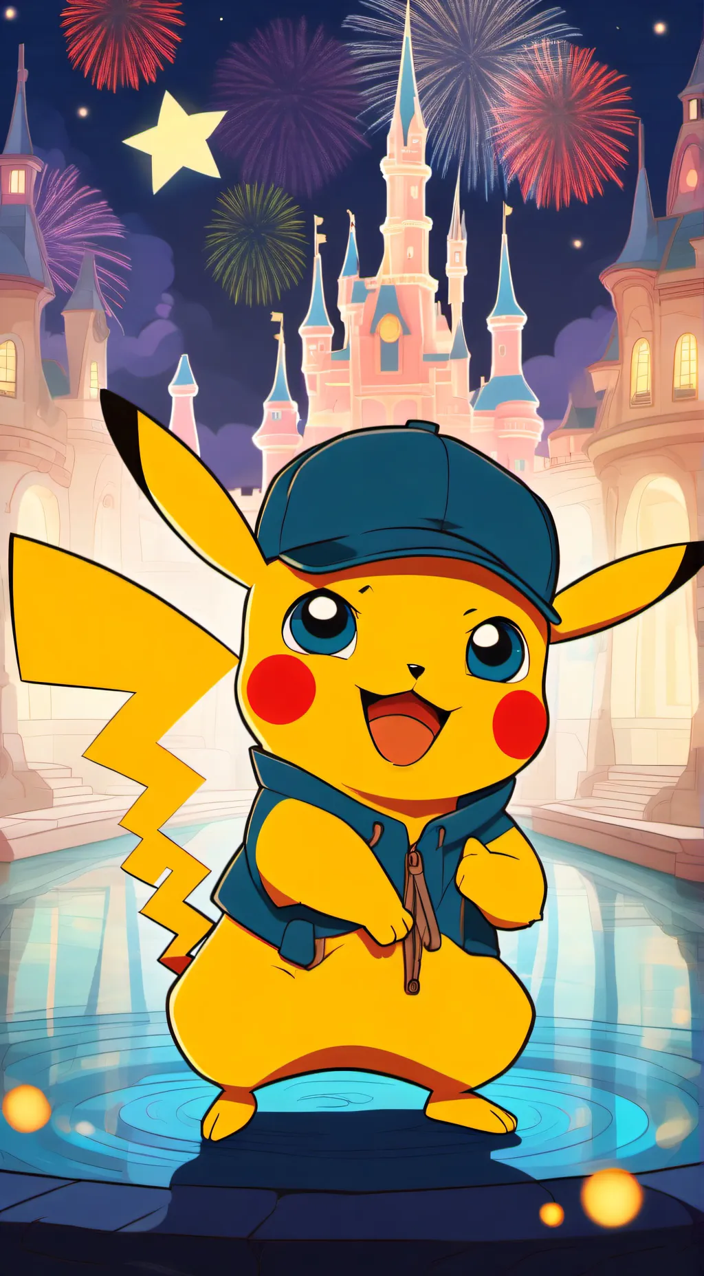 ai character: Nico the bunny background