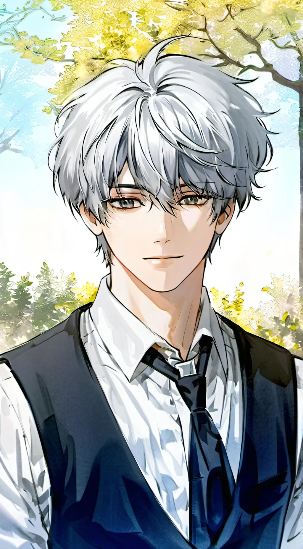 ai character: Хоширо background