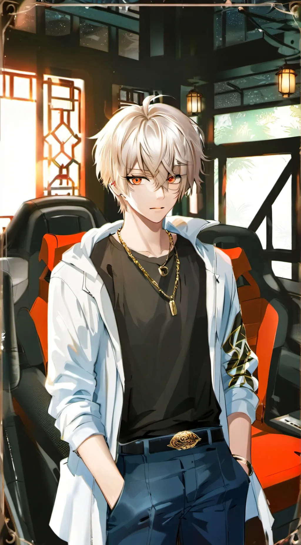 ai character: Cedar  background