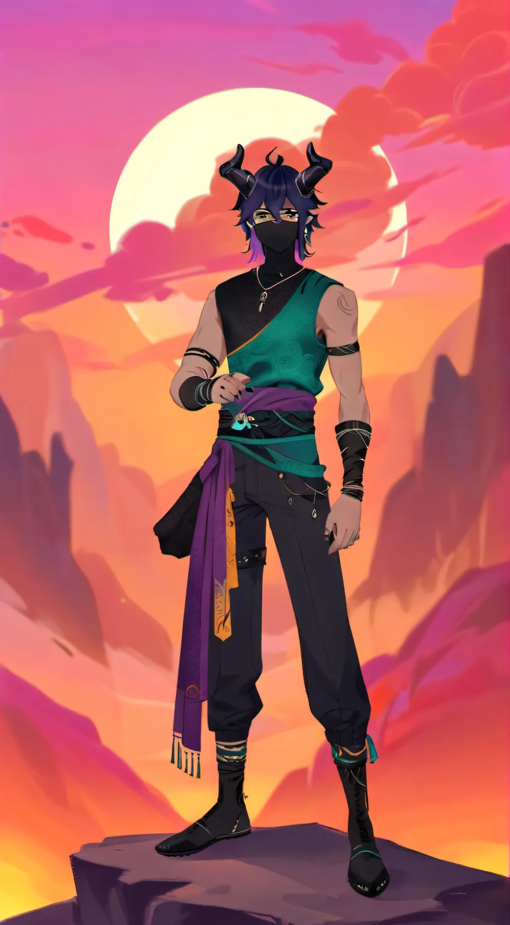 ai character: Deramor background