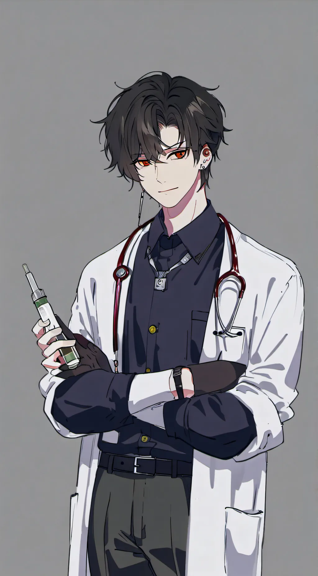 ai character: Bad school doctor background