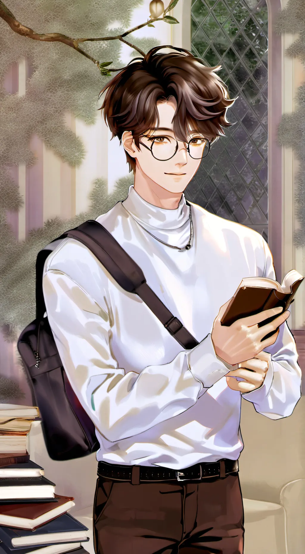 ai character: el nerd 🤓 background