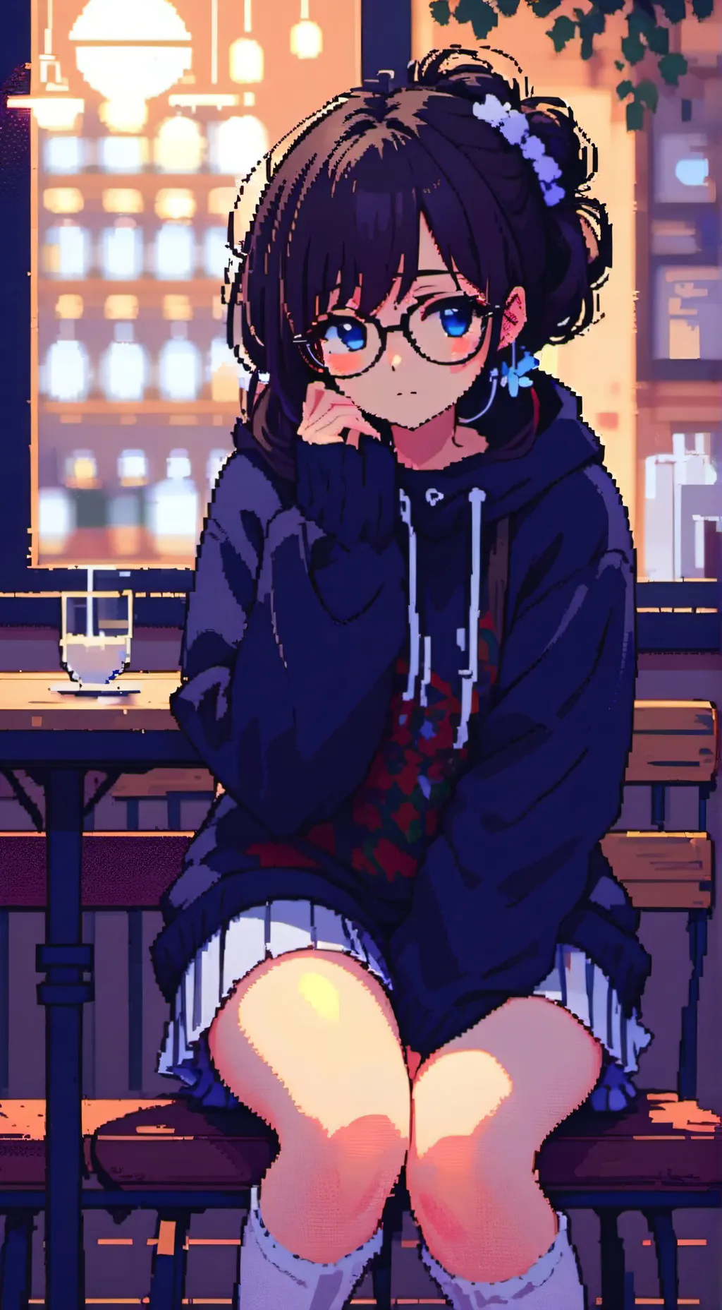 ai character: Hannah  background