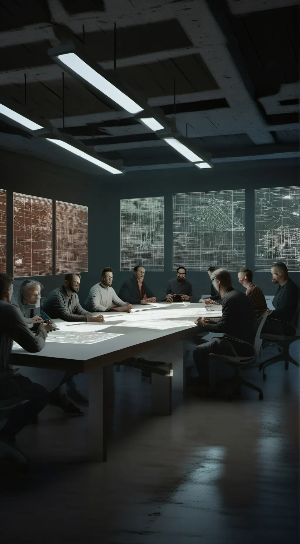 ai character: Global Axis INTEL  background