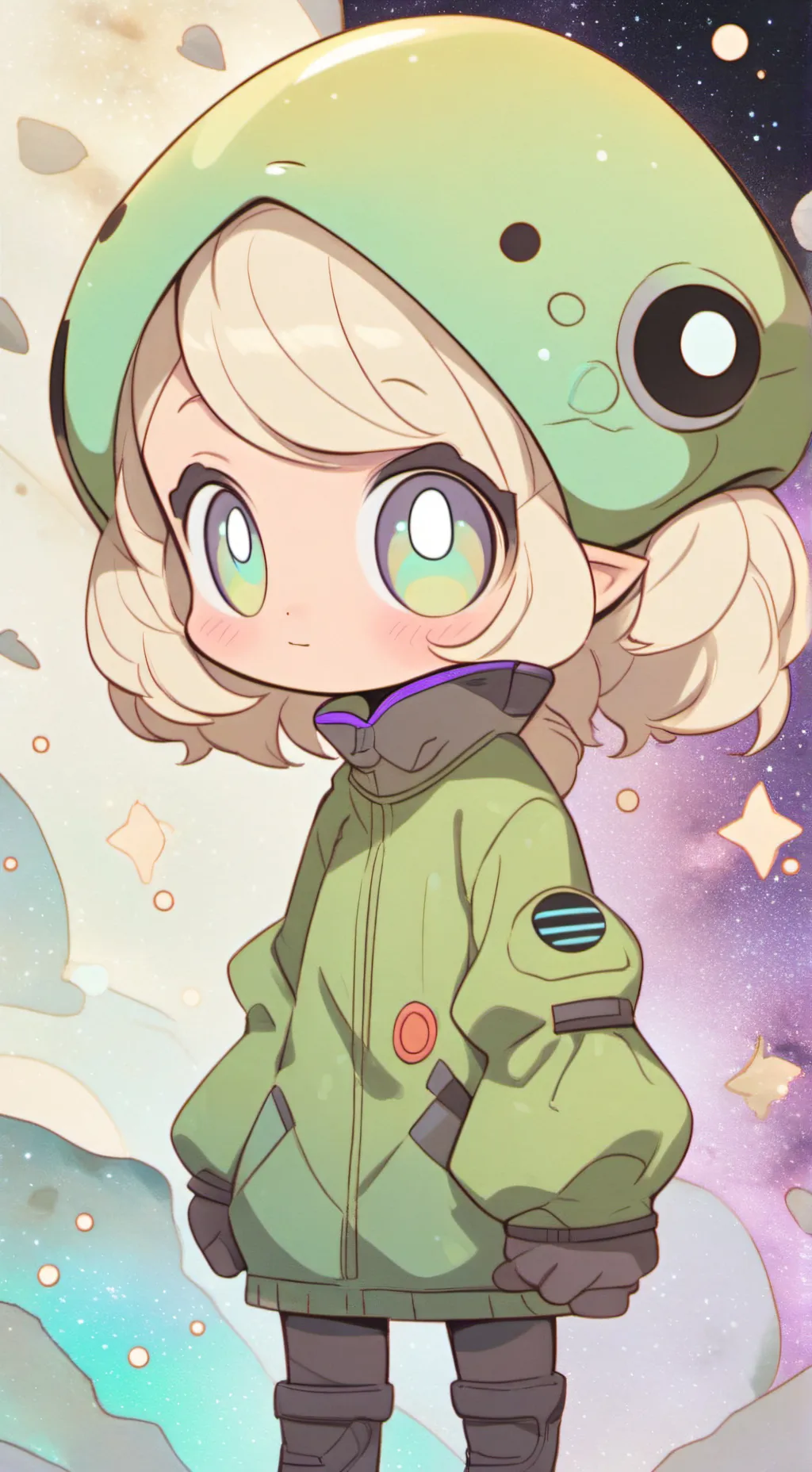 ai character: Cosmo/Cossy background