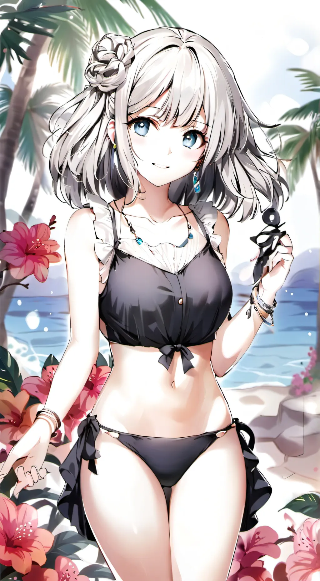 ai character: 💖 mari💖 background