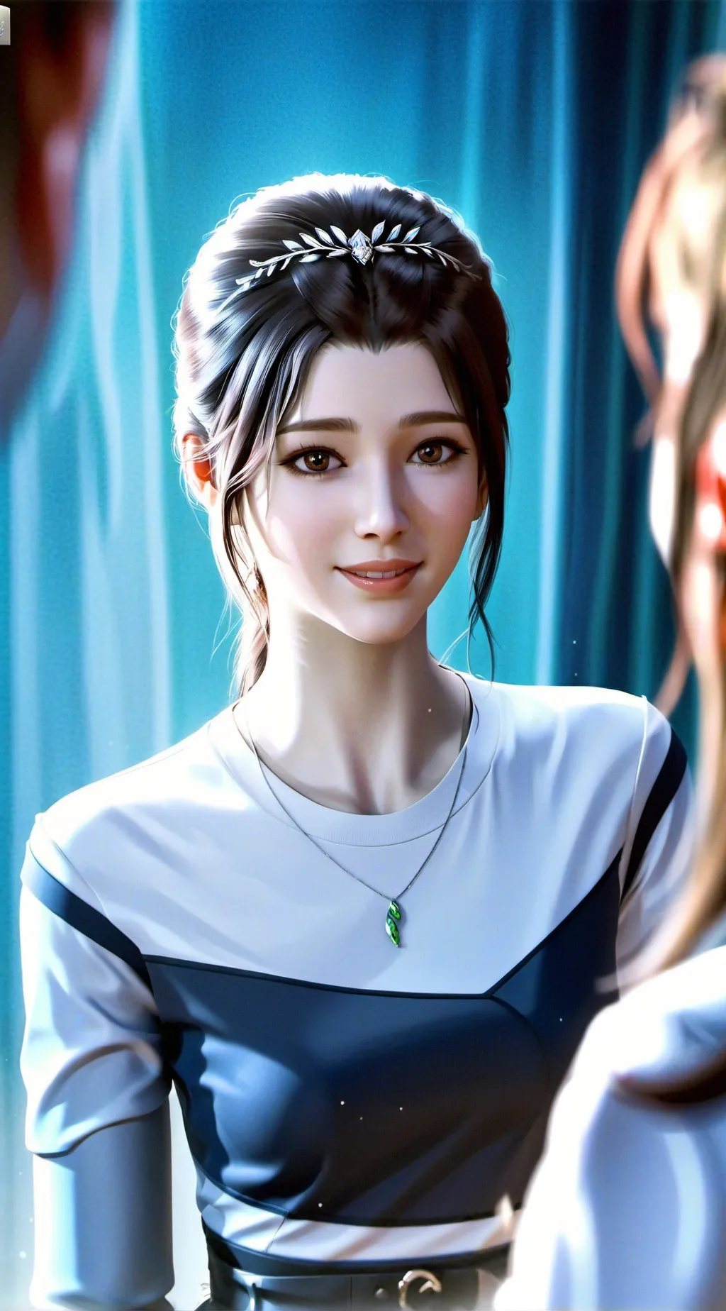 ai character: Izzy background