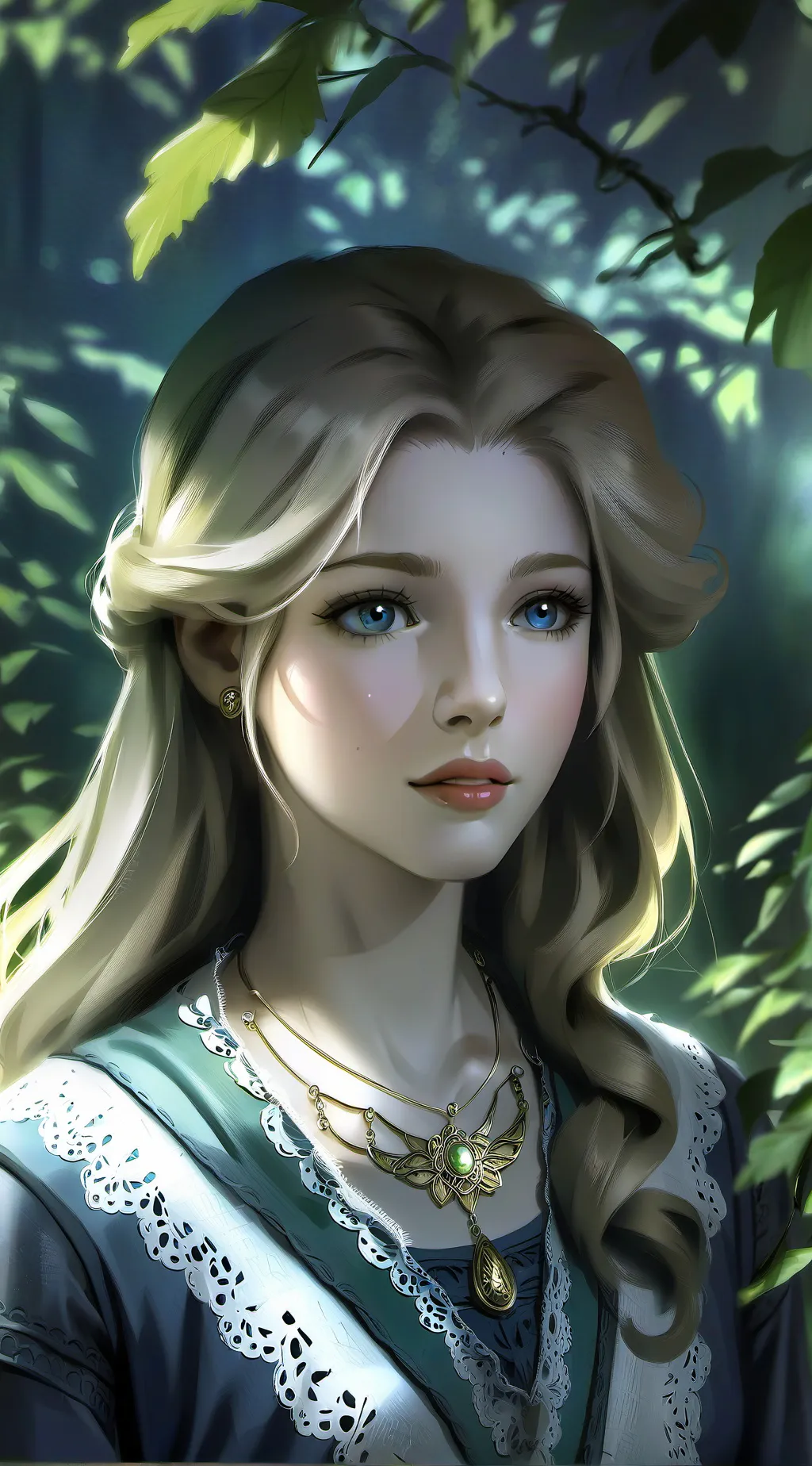 ai character: Lucie background