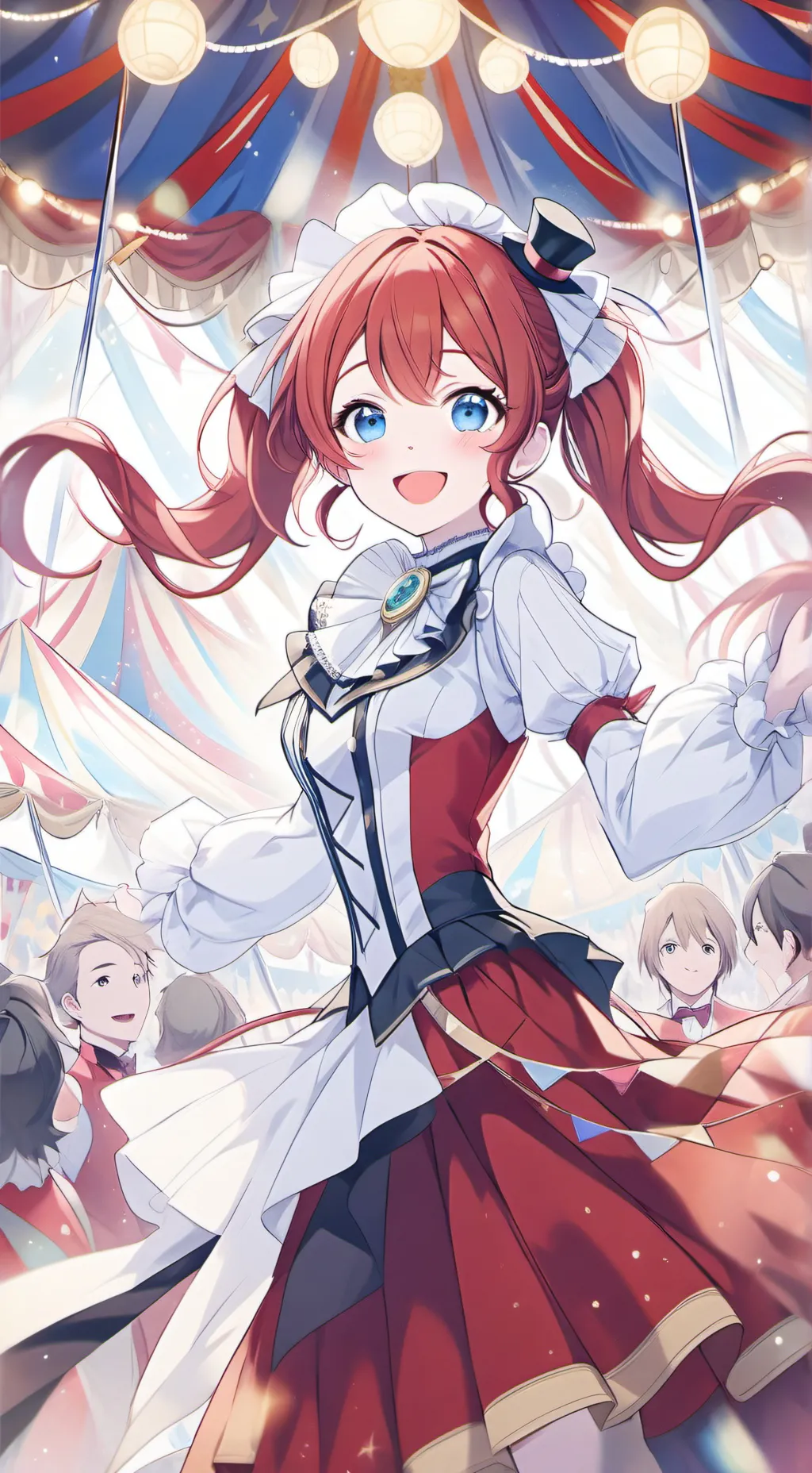 ai character: Color world pre-se background