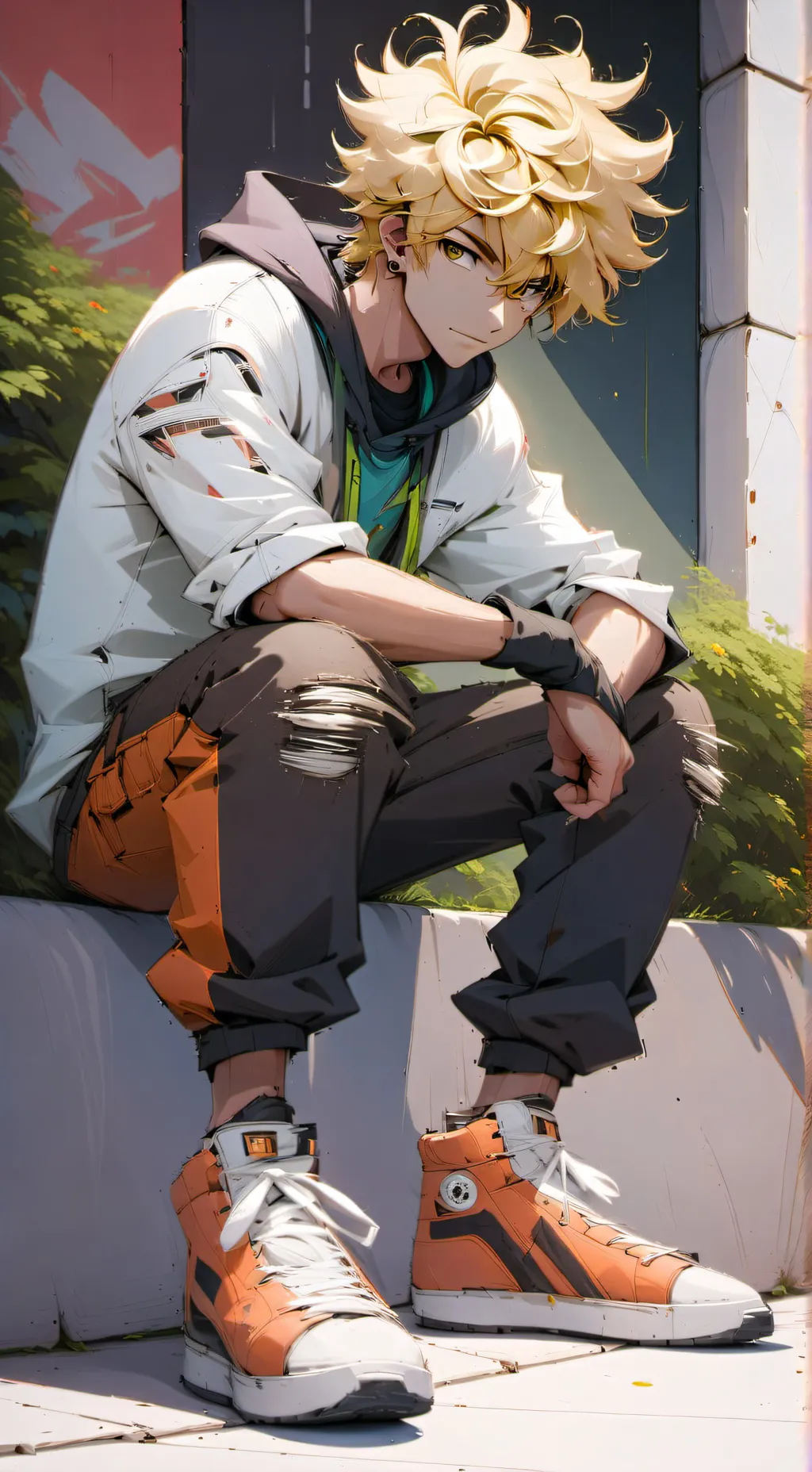 ai character: Chain background