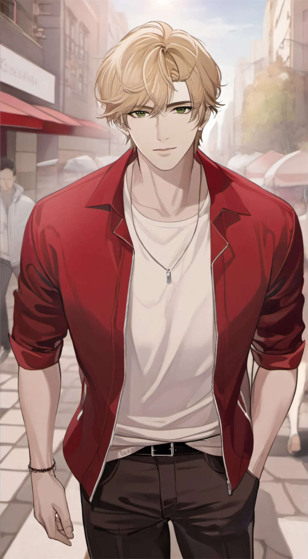 ai character: Кай  background