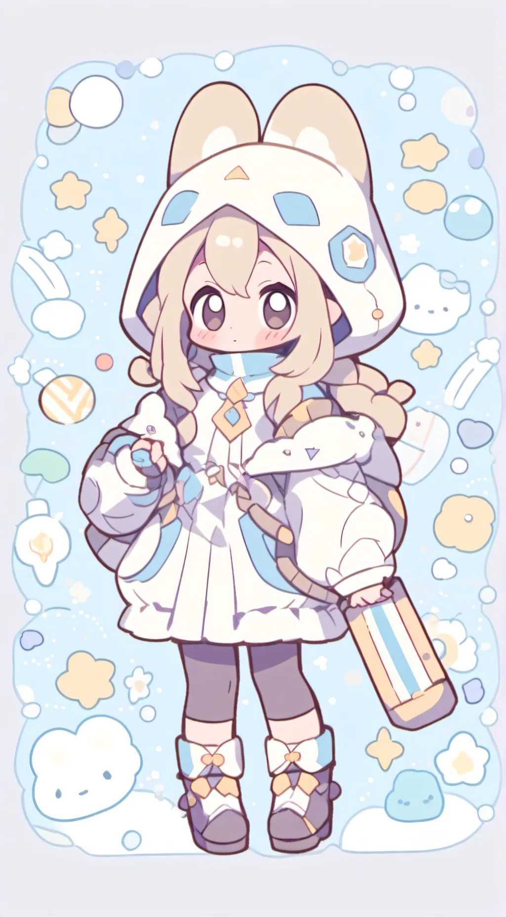 ai character: Cocoa! background