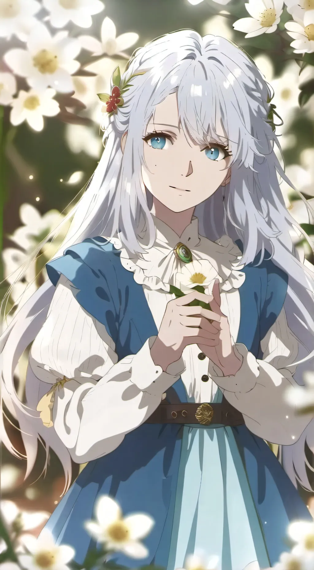 ai character: Lilly background