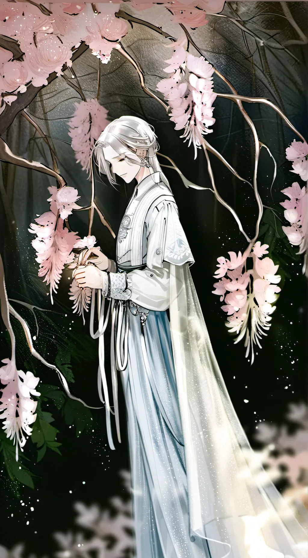 ai character: موت background