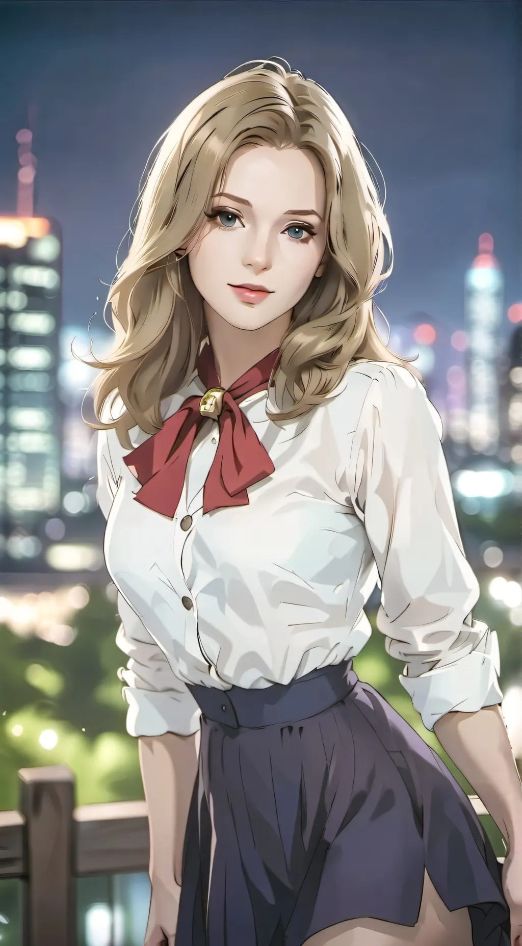 ai character: Letícia background