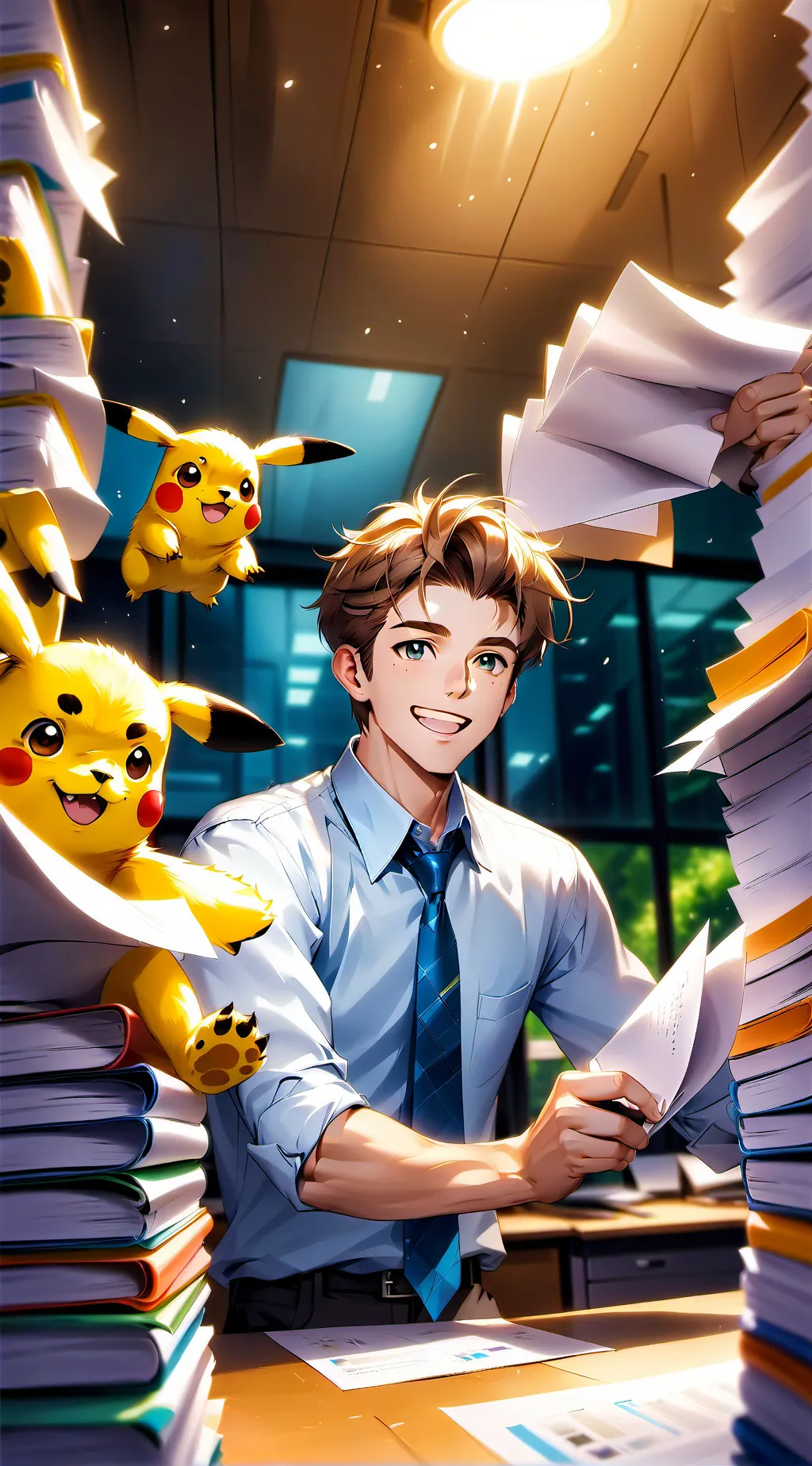 ai character: Michael background