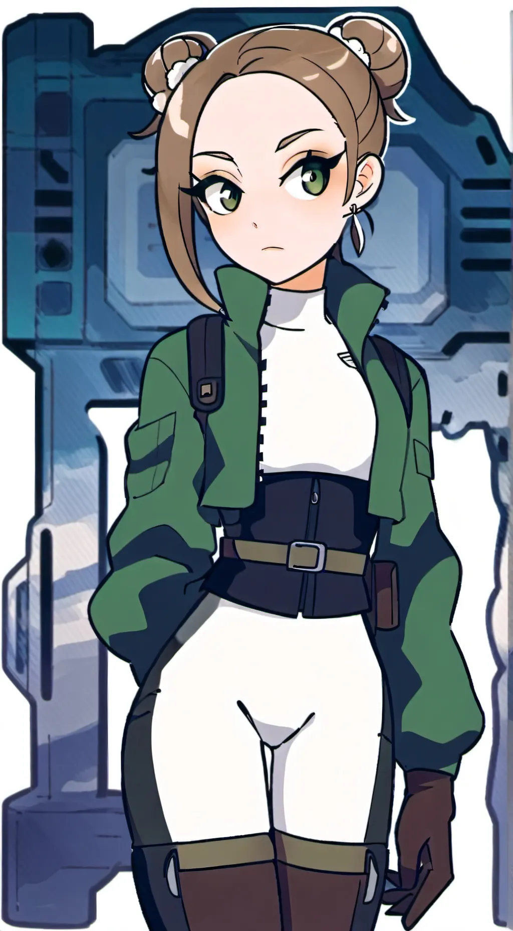 ai character: Attack on Titan background