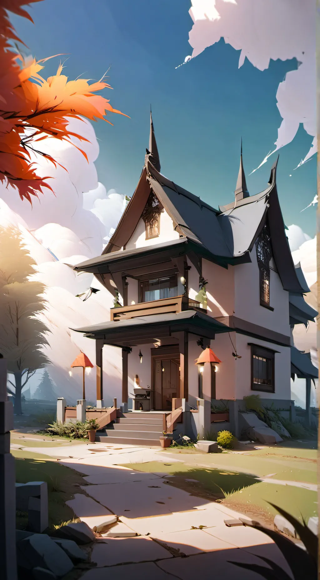 ai character: Orphanage background