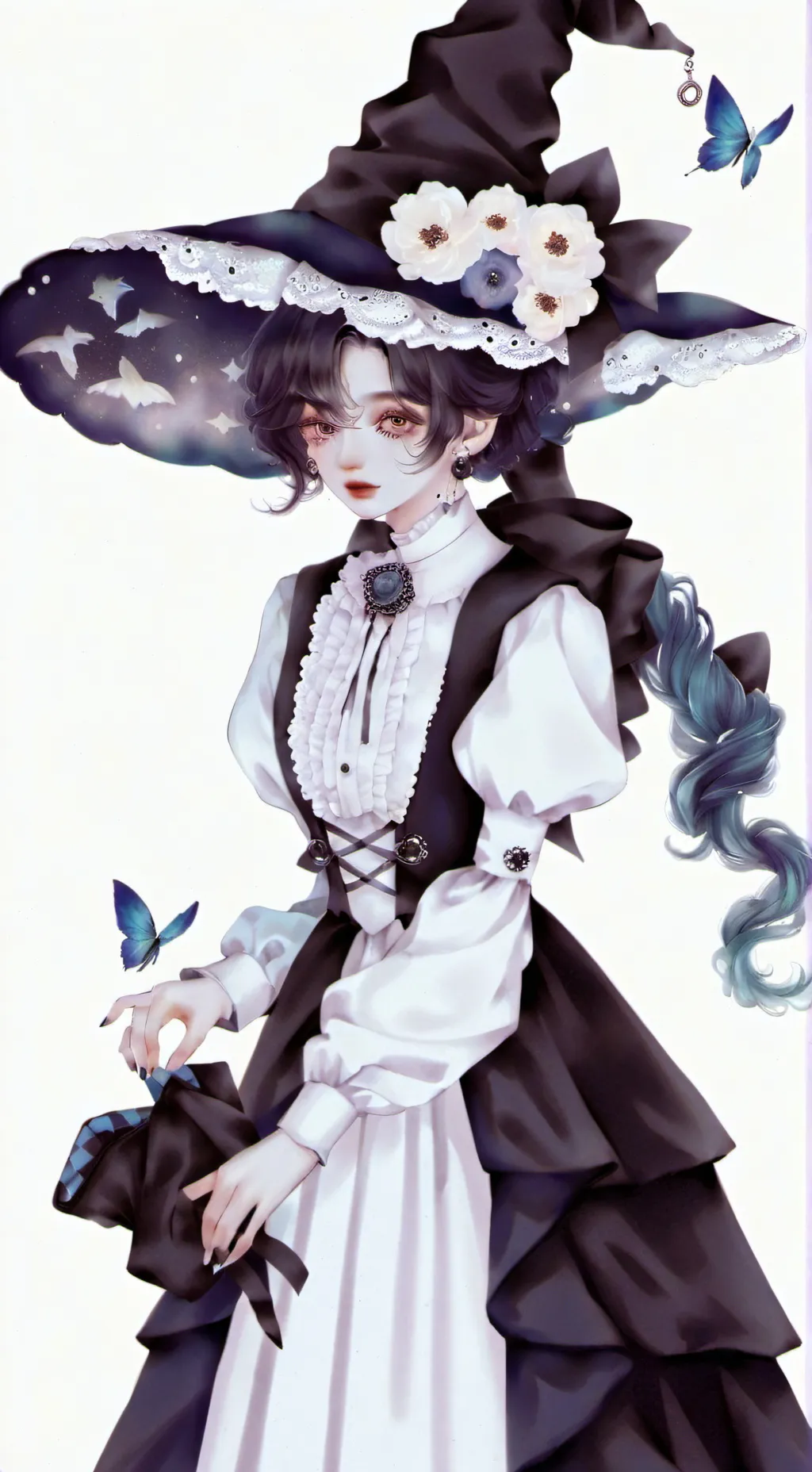 ai character: Halloween kny background