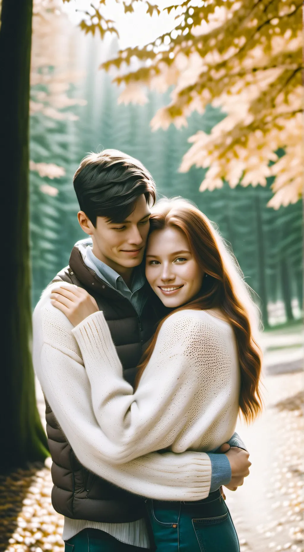 ai character: Кели и кей background