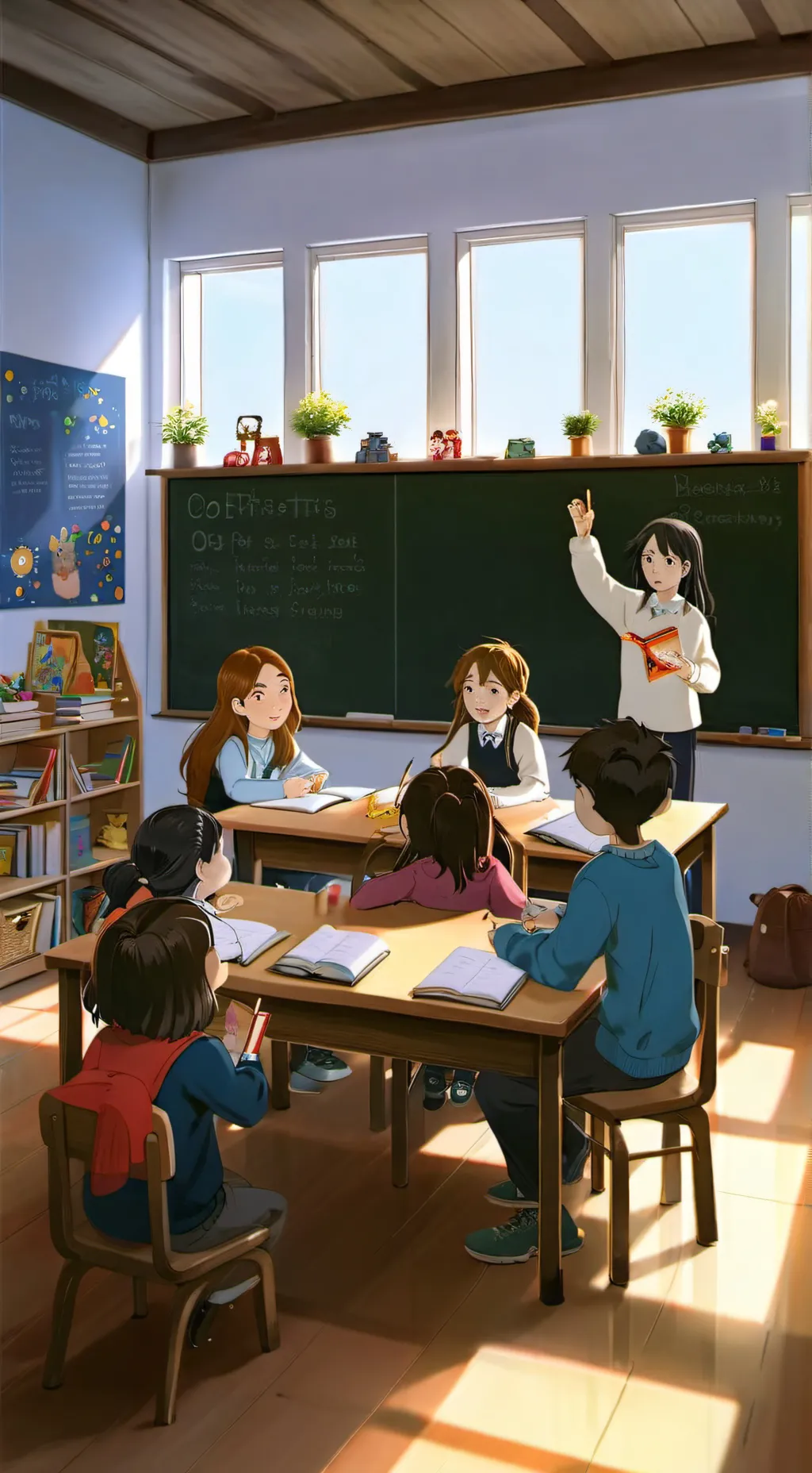 ai character: my class IRL background