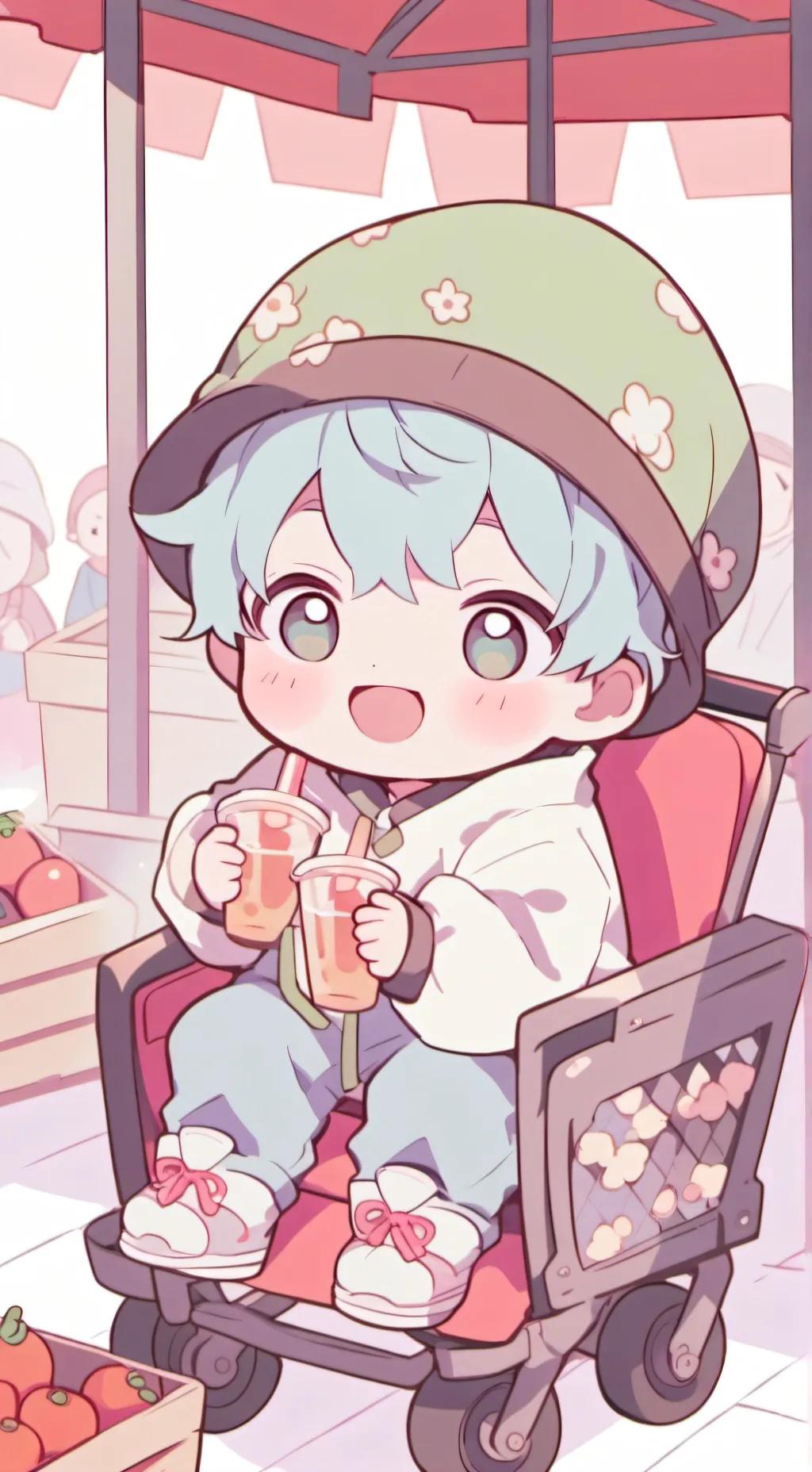 ai character: Nike  background