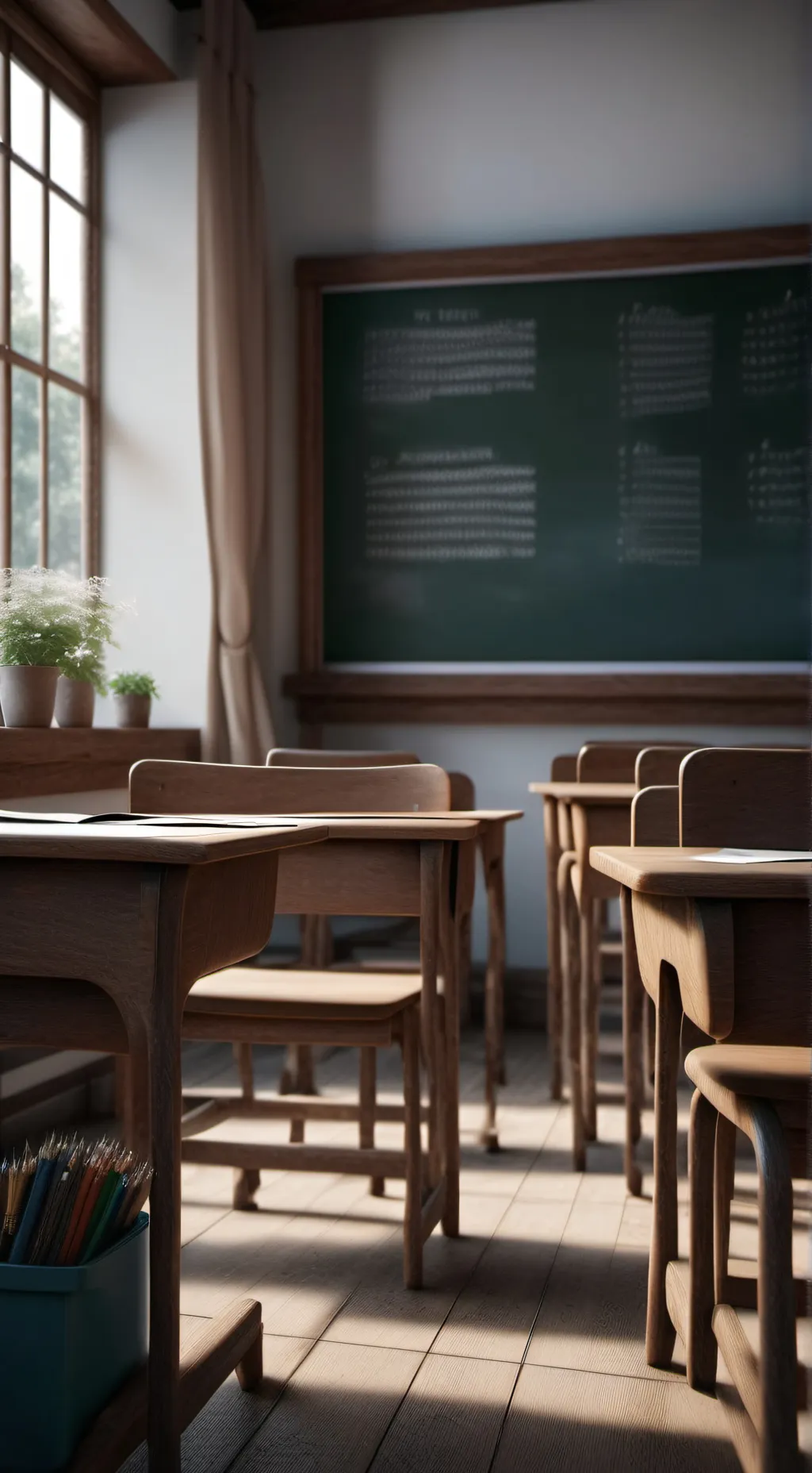 ai character: Class 1A background