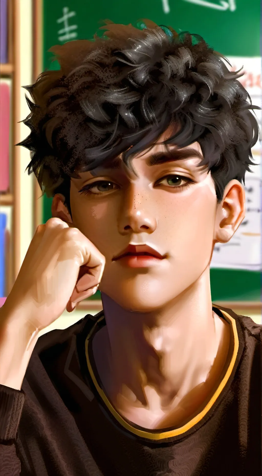 ai character: Tim  background