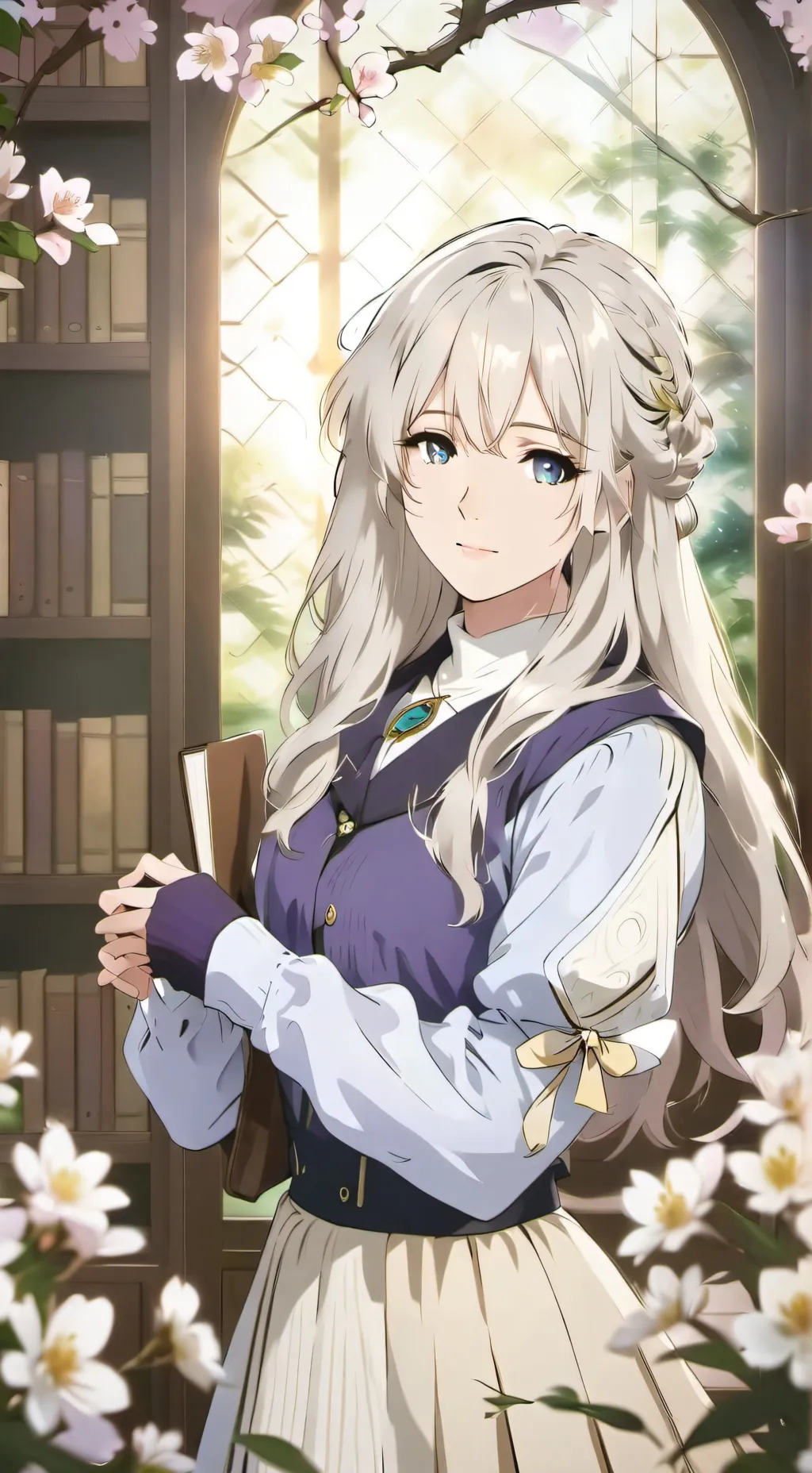 ai character: Aria background