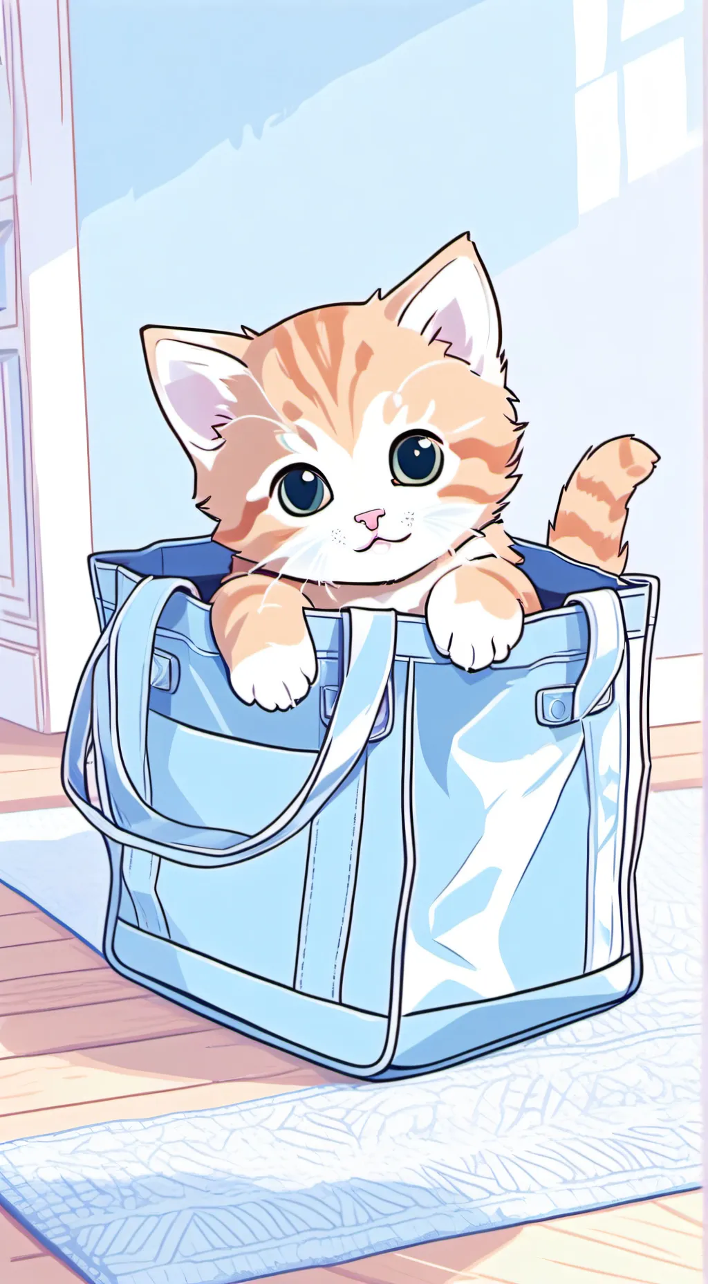 ai character: katze background