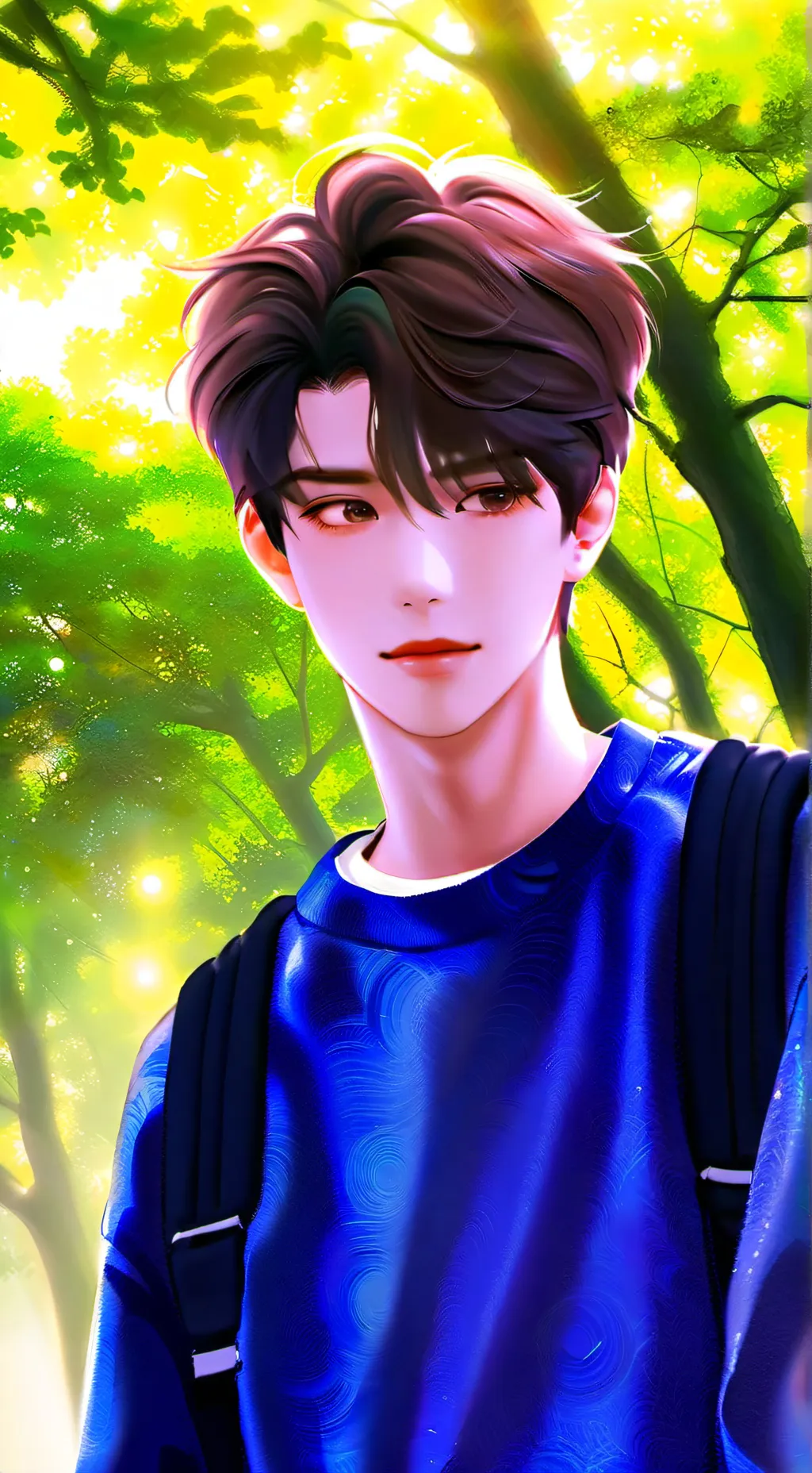 ai character: Santiago background