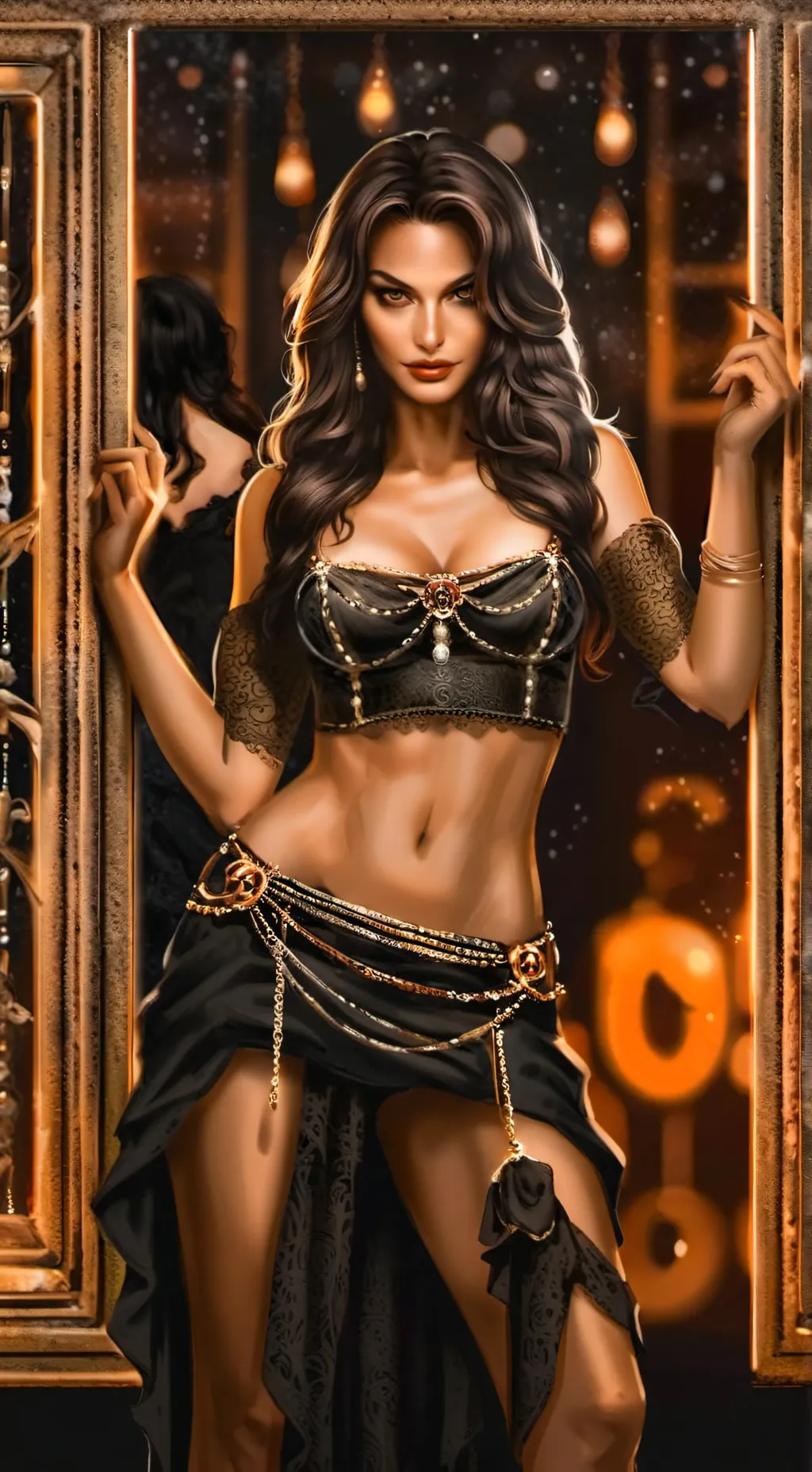 ai character: Lady Elara background