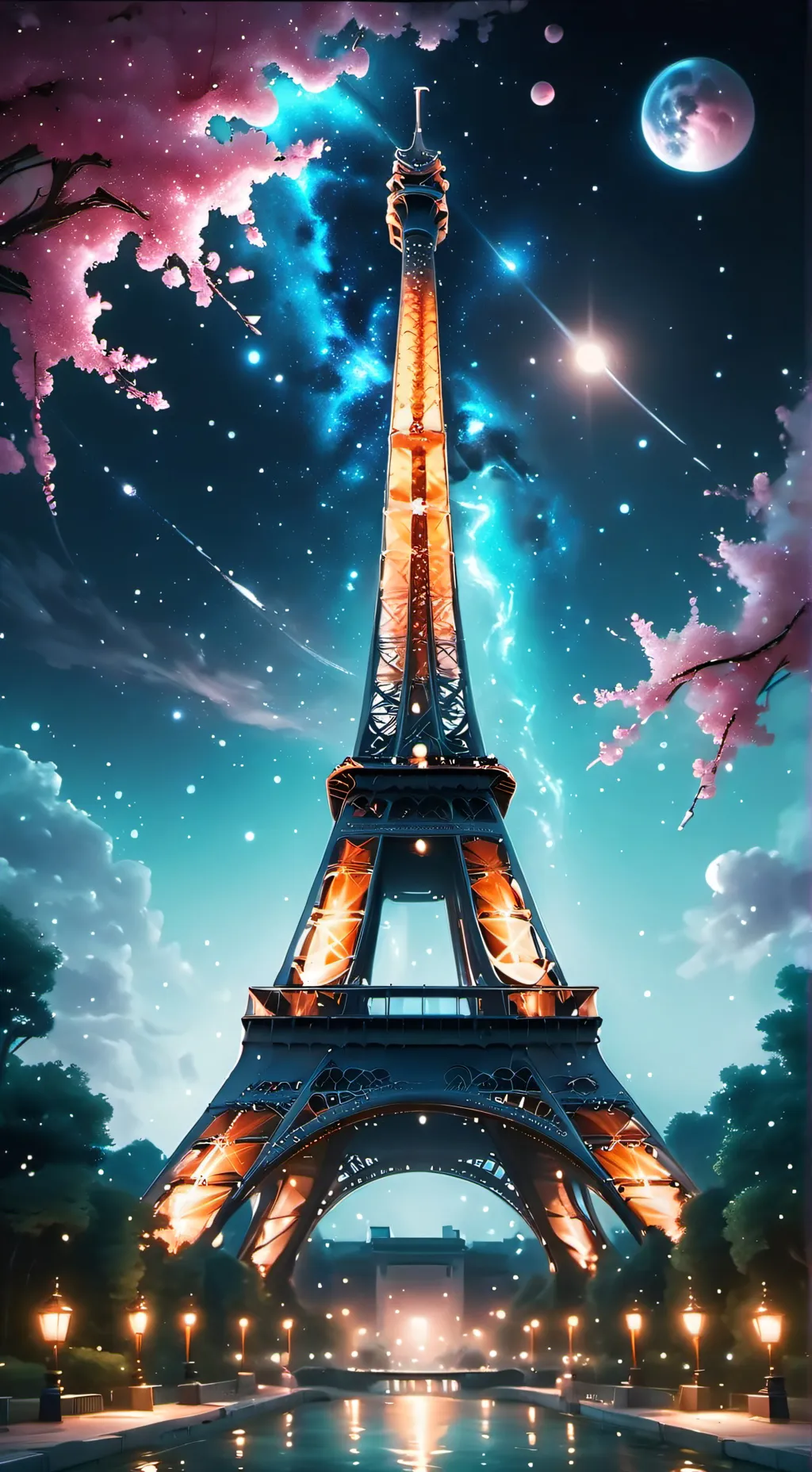 ai character: Miraculous~~ 🐞✨ background