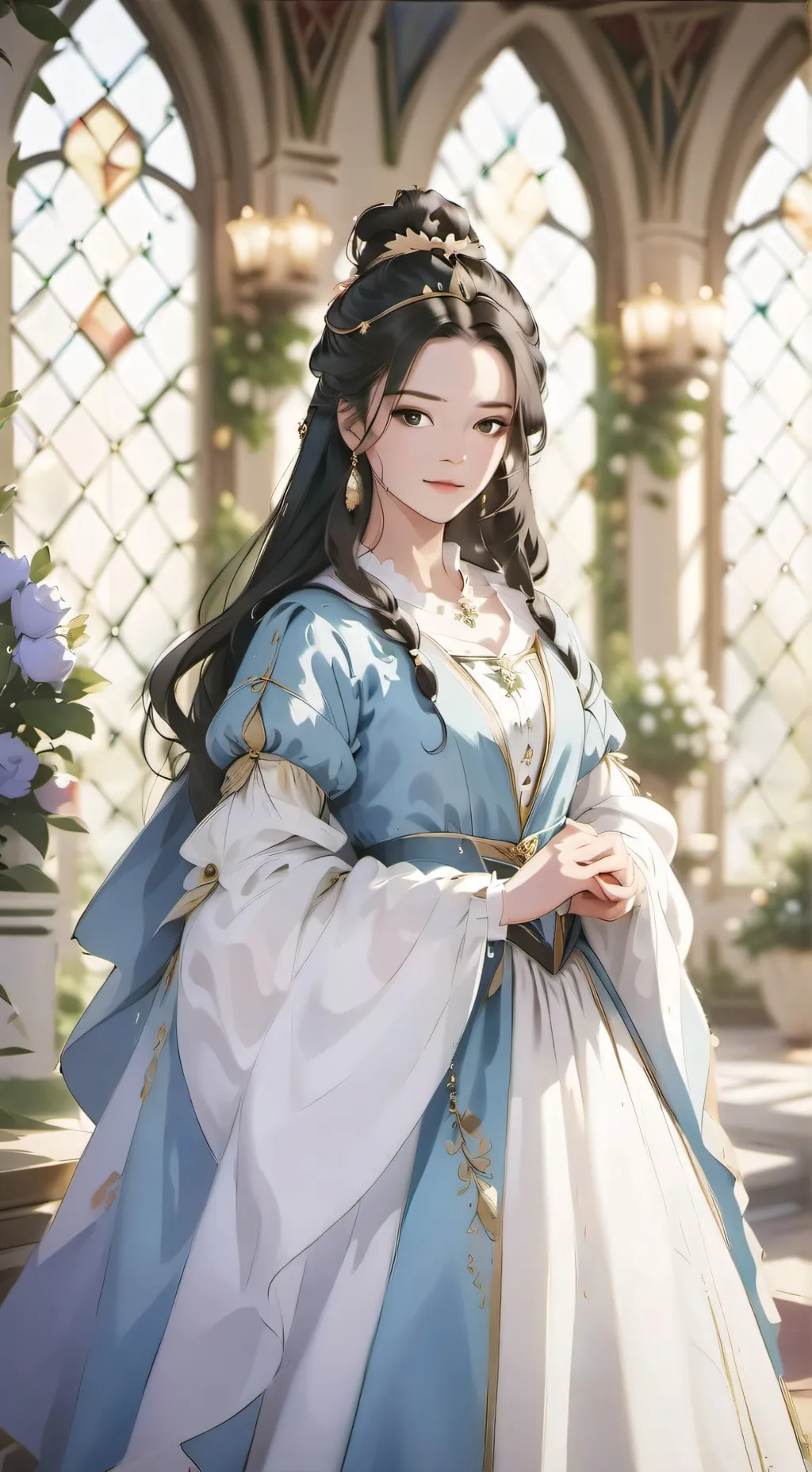 ai character: princesa leysia background