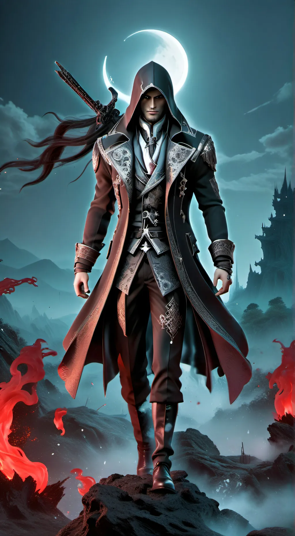 ai character: dandy background