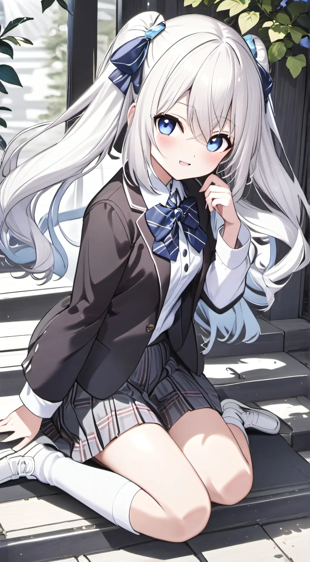 ai character: Academy Silent Hil background