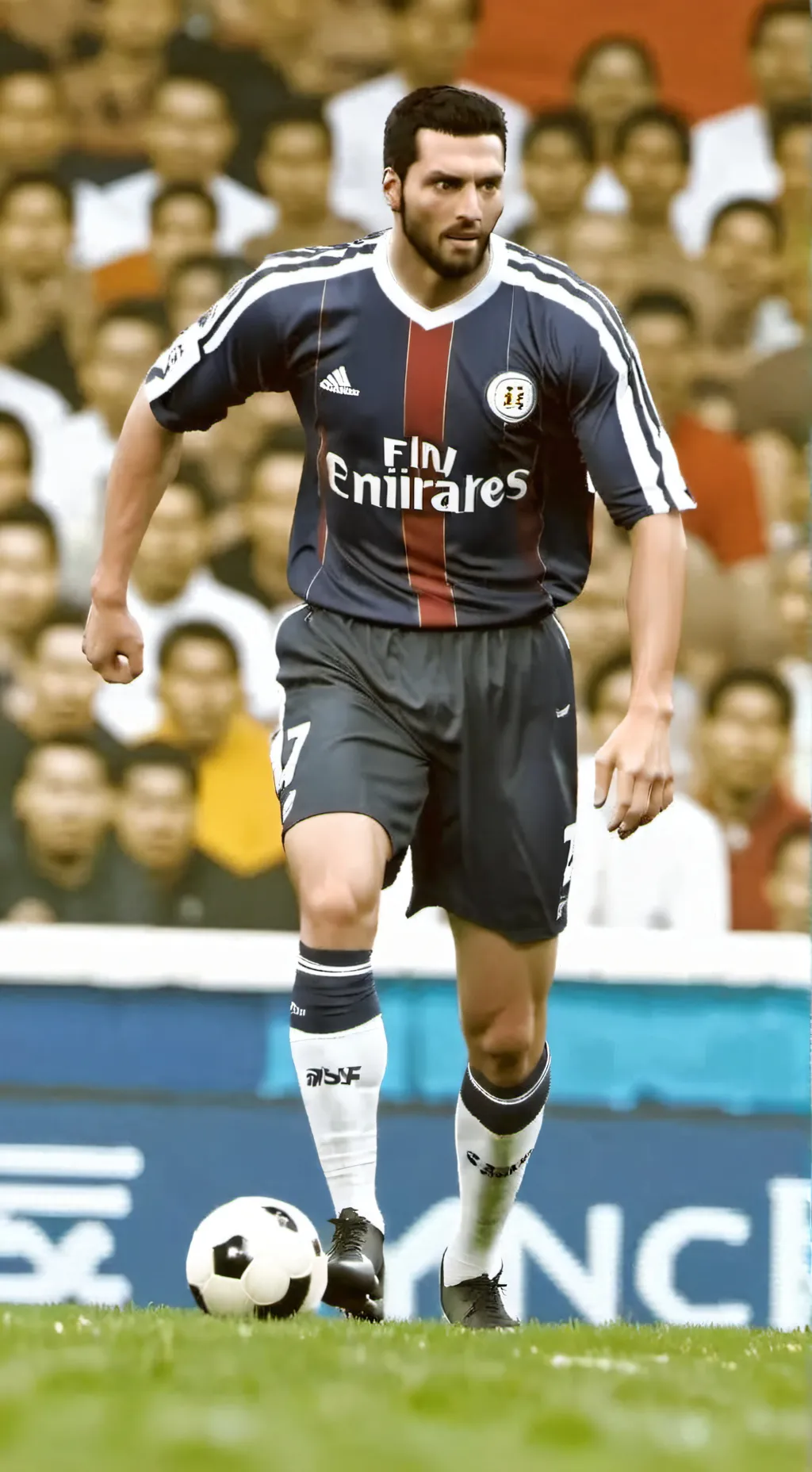 ai character: Usa soccer background