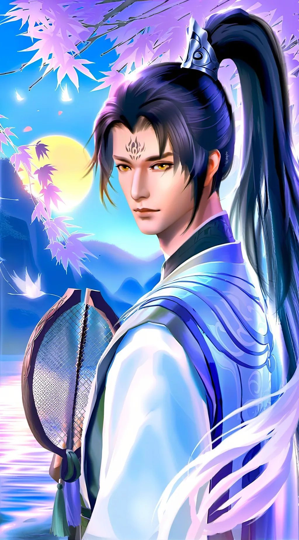 ai character: Wei Rain background