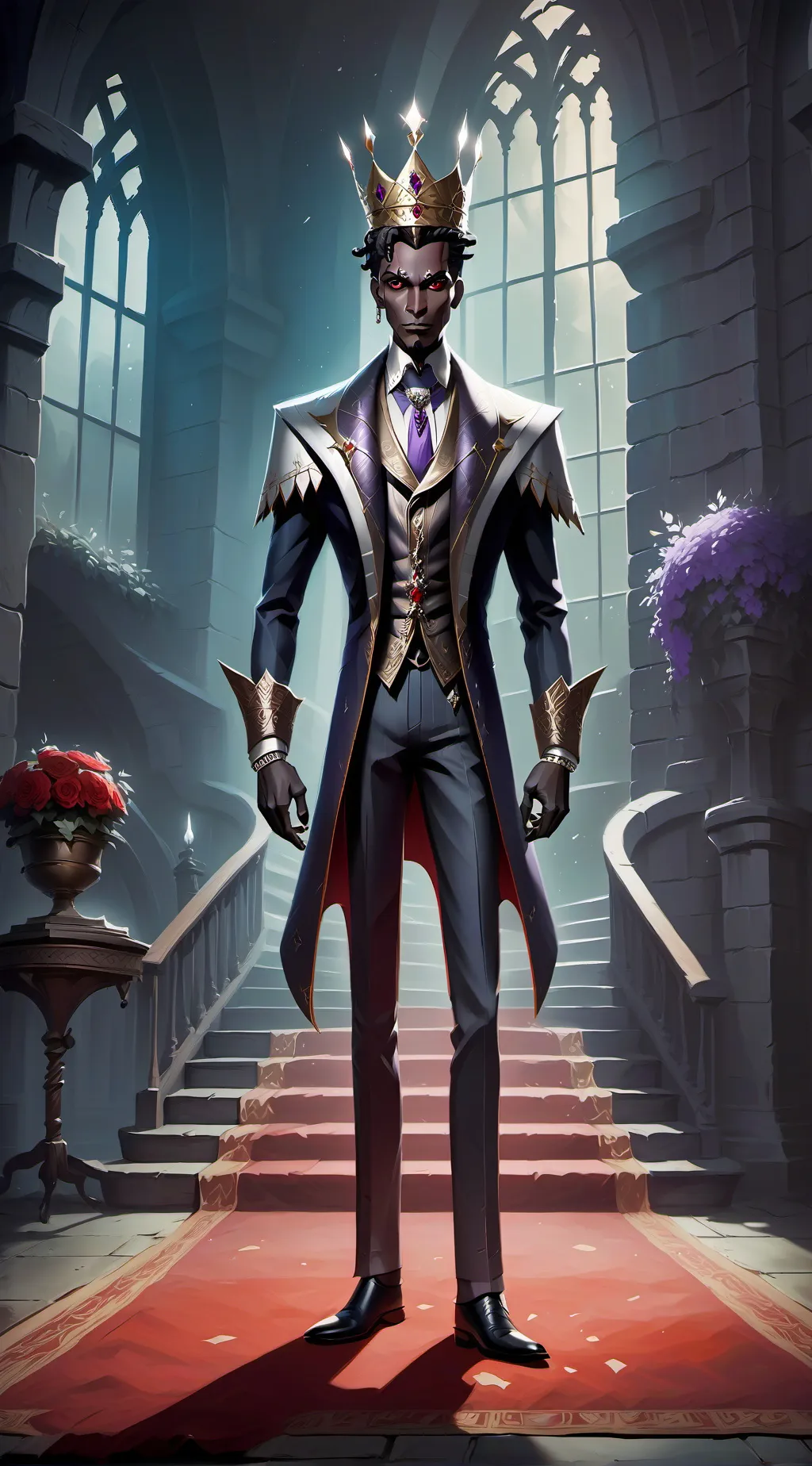 ai character: Terror Game background