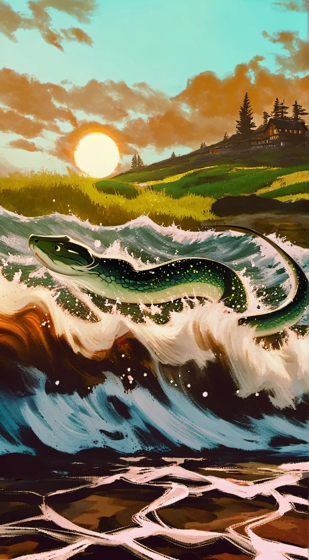 ai character: Kny X OC 7 background