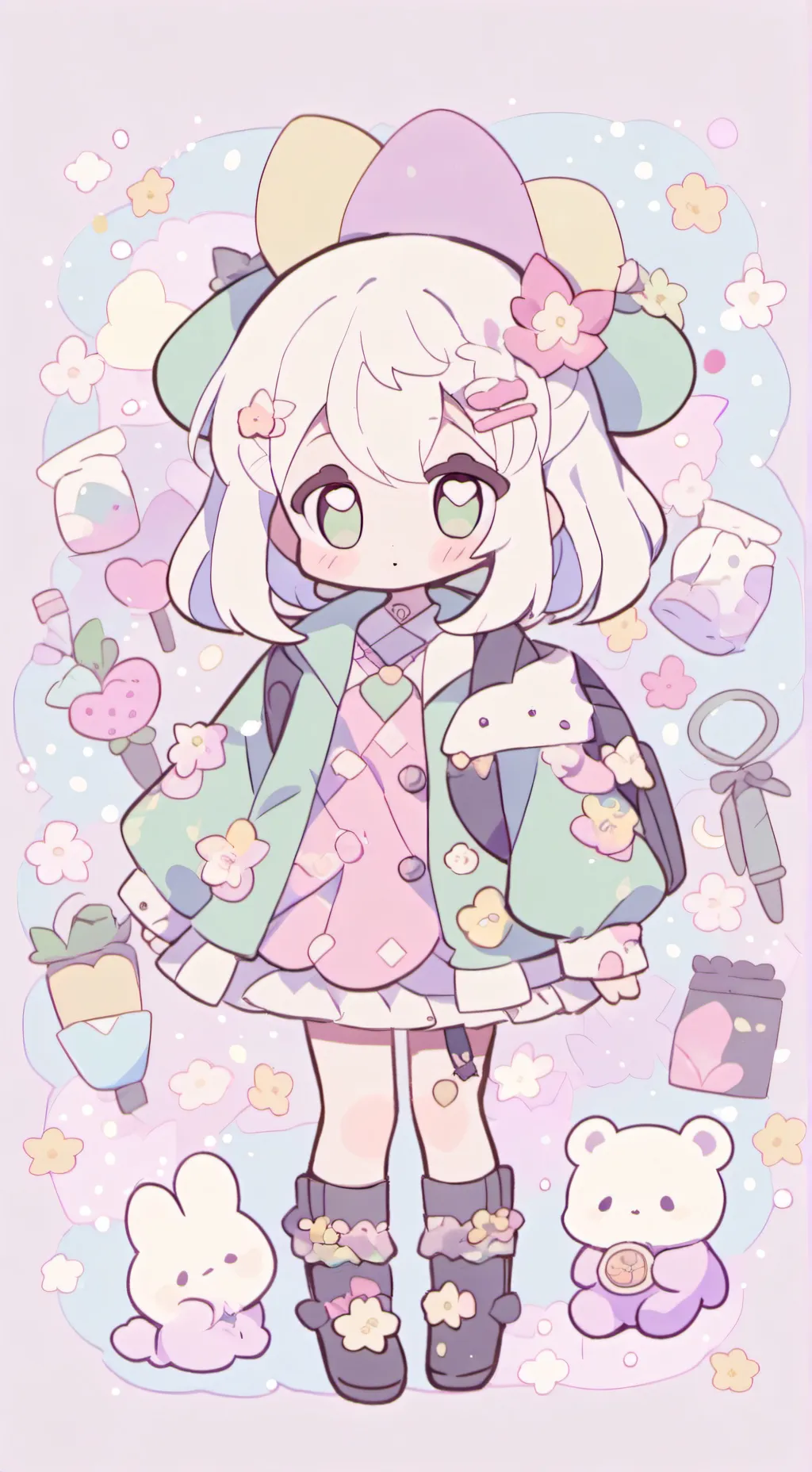 ai character: Kimberly background