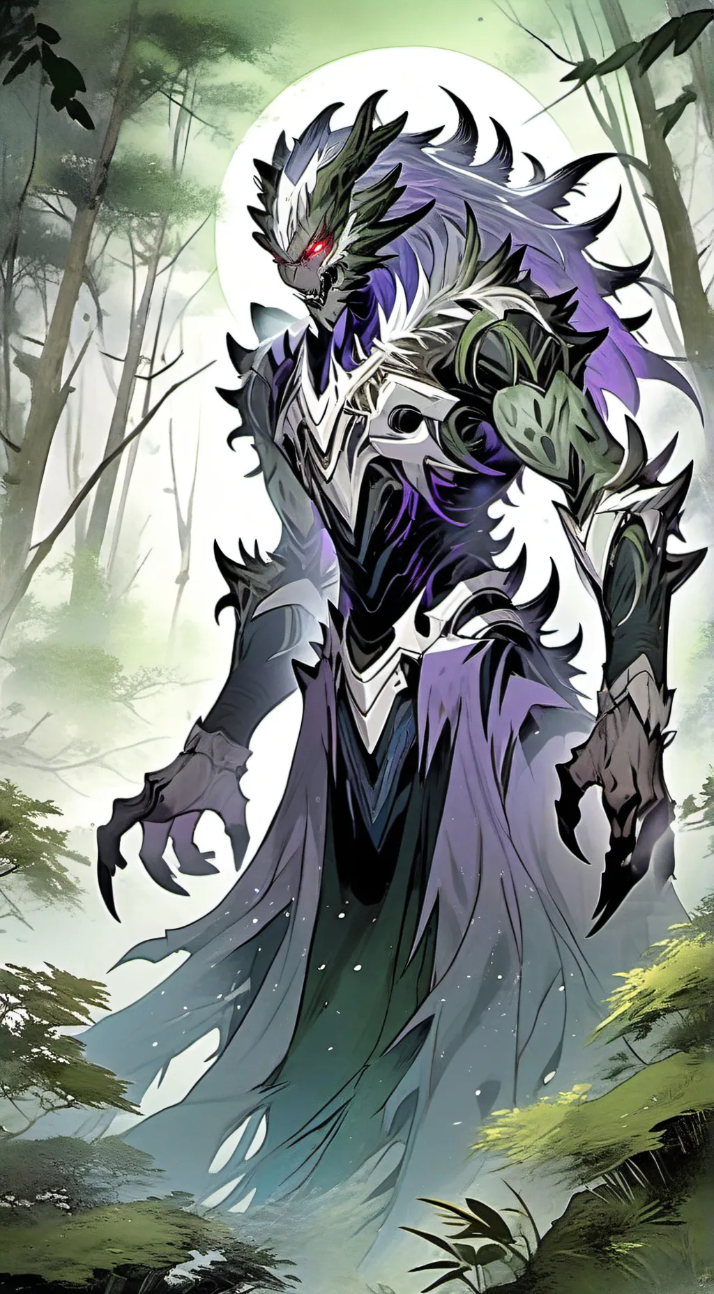 ai character: SprunkiHalfShifted background