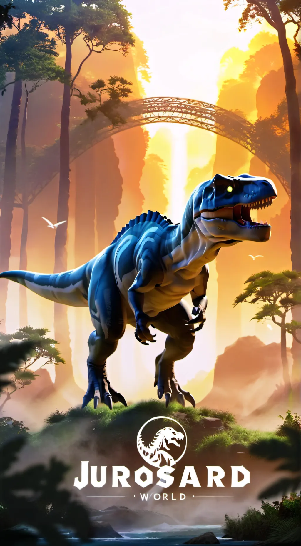 ai character: Jw -Fallen Kingdom background