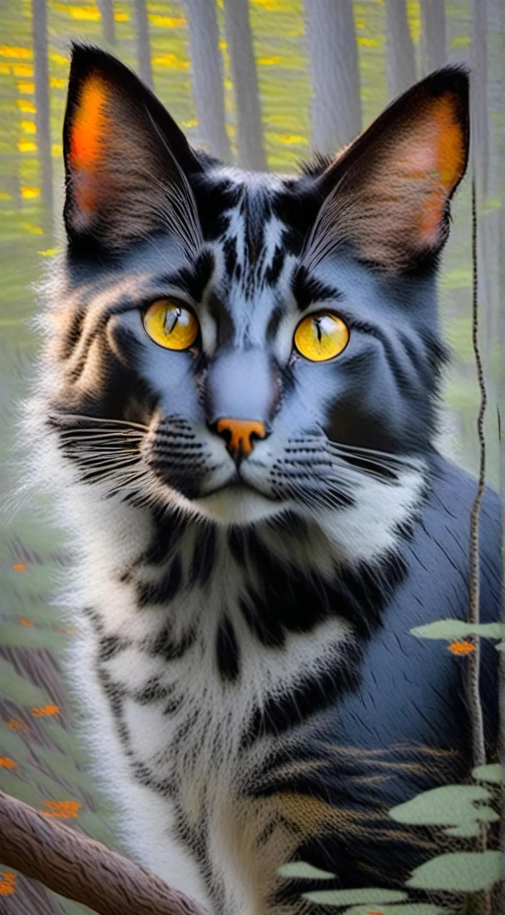 ai character: Midnight  background