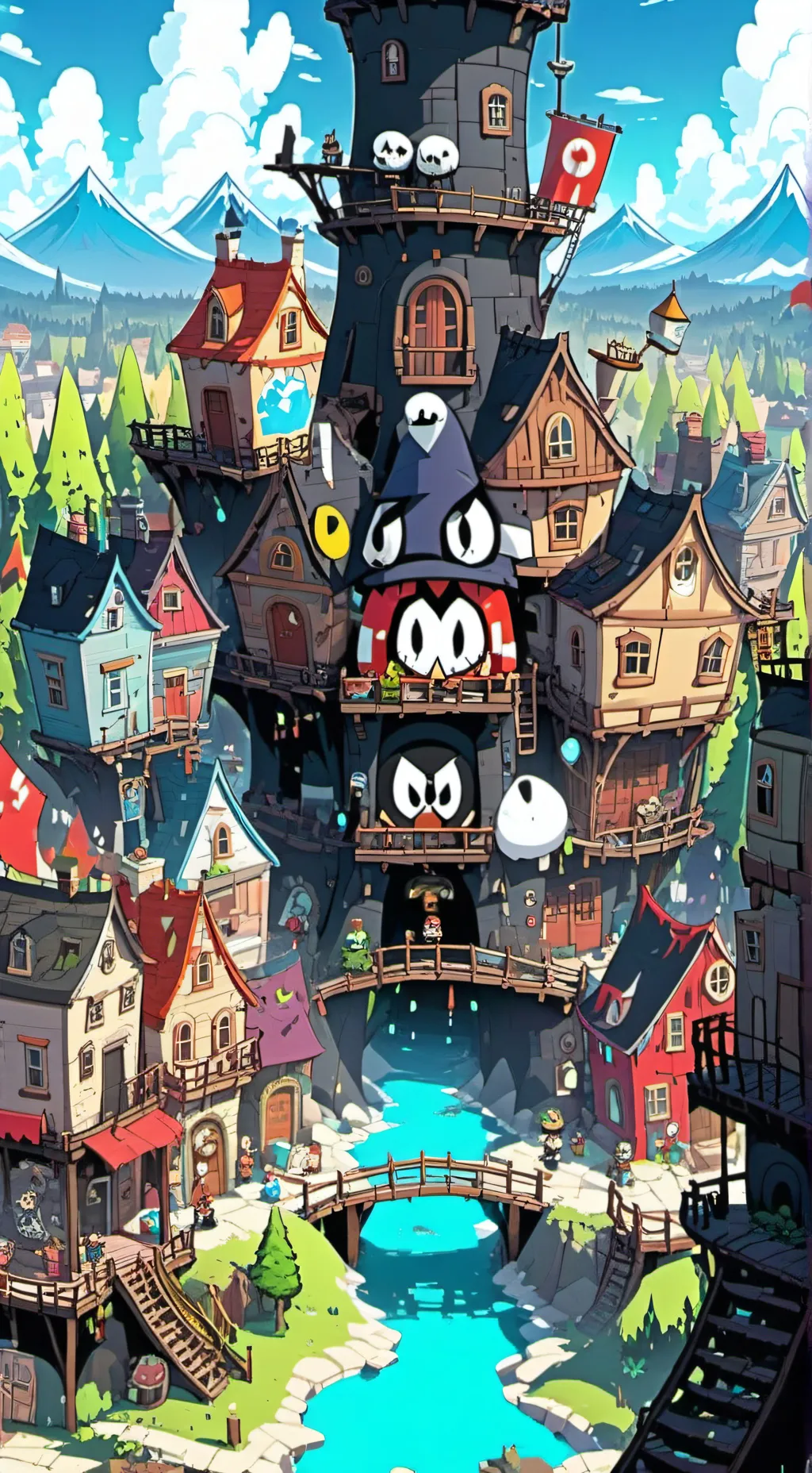 ai character: Multimedia RP background