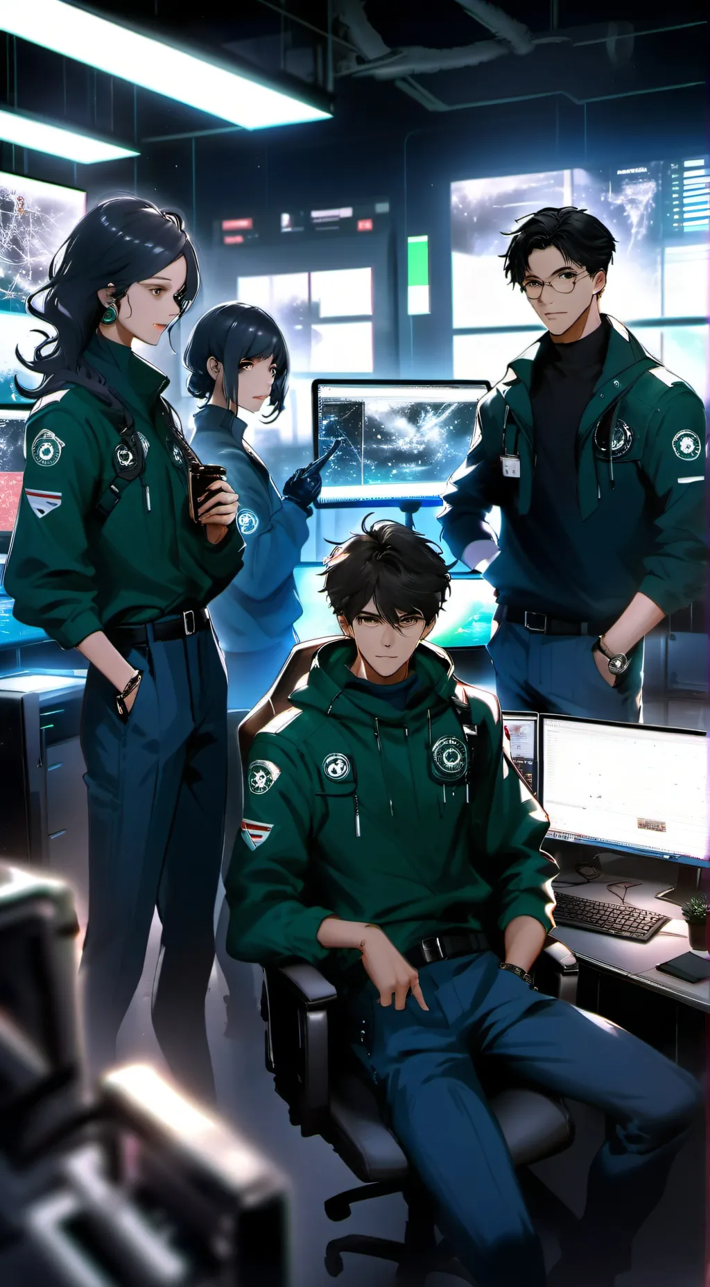 ai character: The Arisawa Family background