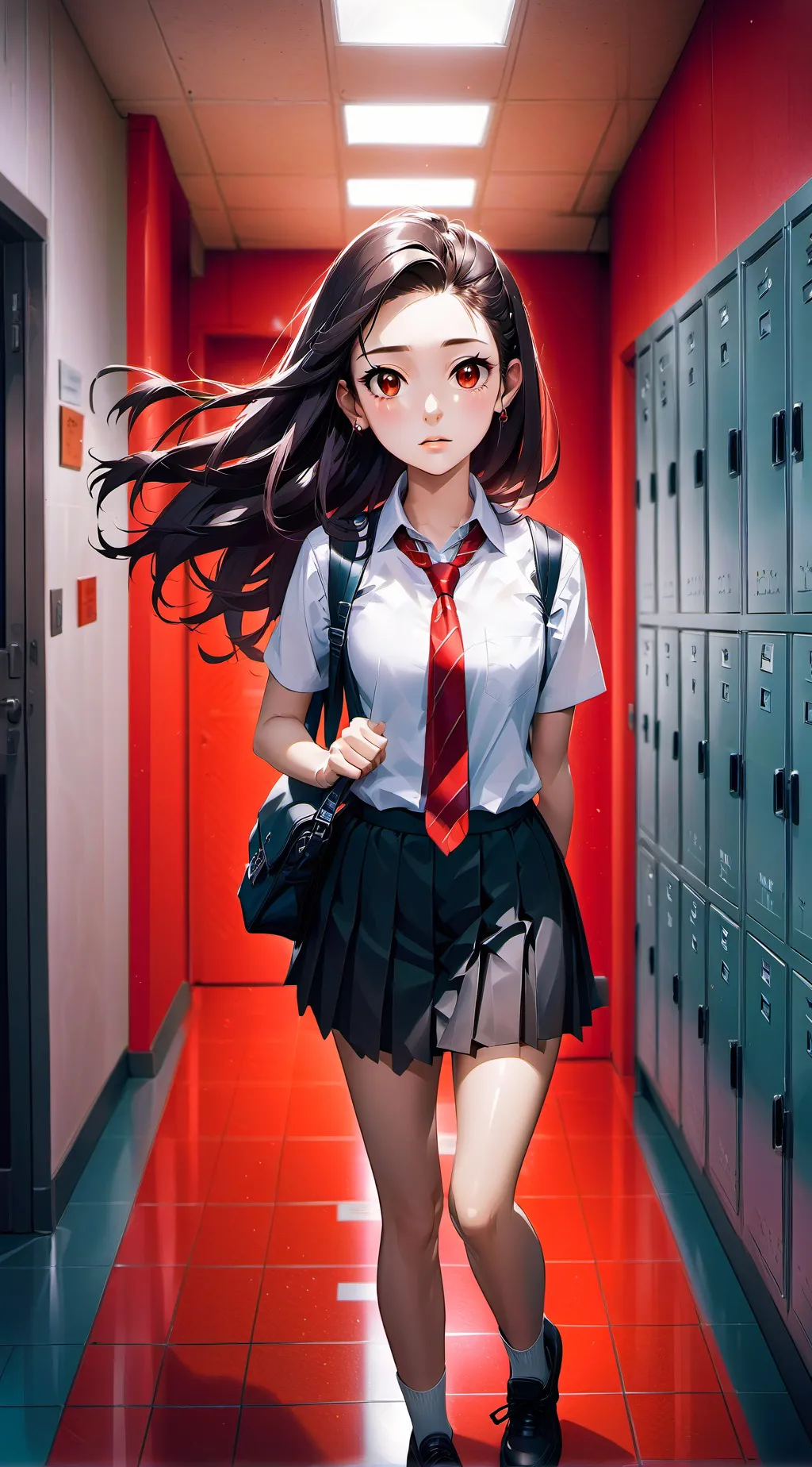 ai character: Аня background