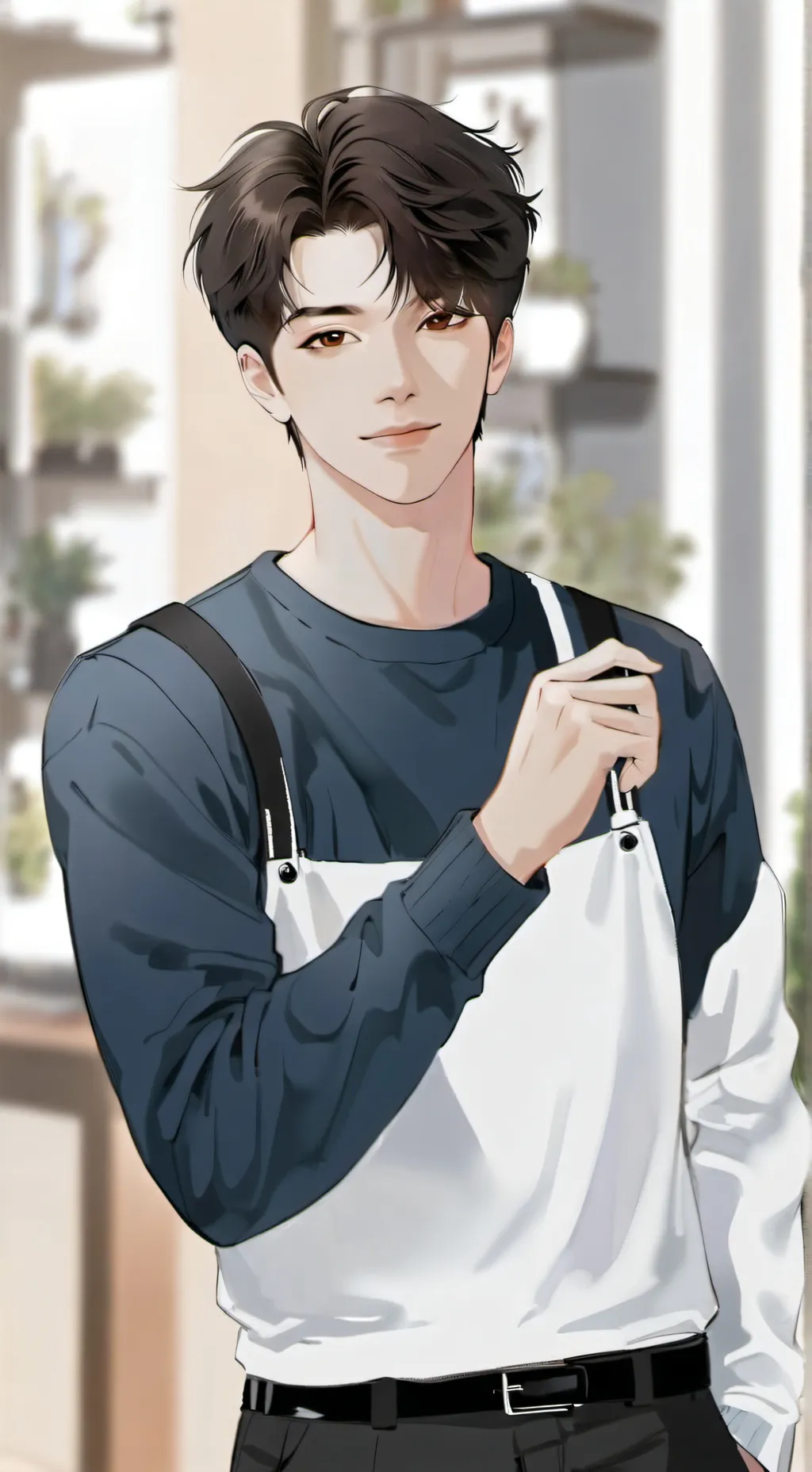 ai character: Alex background